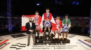 رقم قياسي جديد لبنان يتوّج بطل أفريقيا في 4 فئات عمرية